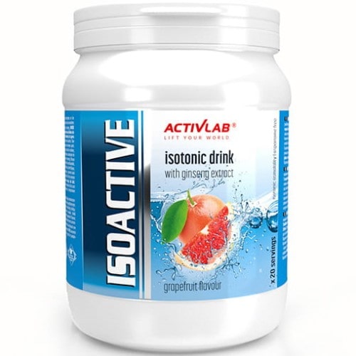 ACTIVLAB ISO ACTIVE + GINSENG - 630 g grapefruit Carbohydrates