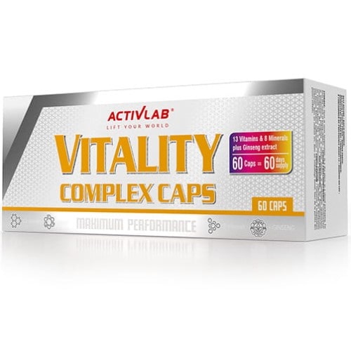 ACTIVLAB VITALITY COMPLEX - 60 tabs Vitamins & Minerals