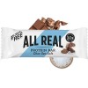 ALL REAL PROTEIN BAR - 60 g choc sea salt (Pack of 8) Healthy Snacks