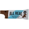 ALL REAL PROTEIN BAR - 60 g choc sea salt (Pack of 8) Healthy Snacks