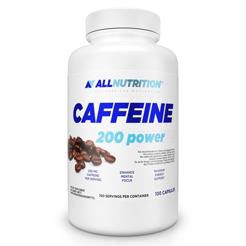 Allnutrition Caffeine 200 POWER - 100 Caps - Focus & Energy