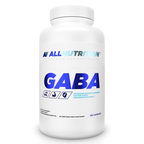 Allnutrition GABA - 120 Caps - Hormone Support