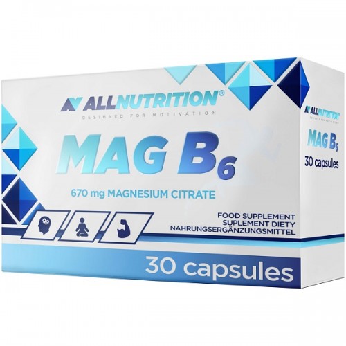 Allnutrition Mag B6 - 30 Caps - Vitamins & Minerals