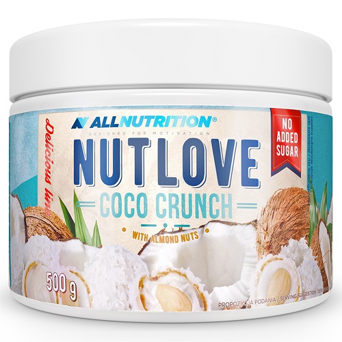 Allnutrition NUTLOVE Coco Crunch - 500 g With Almond Nuts - Healthy Food