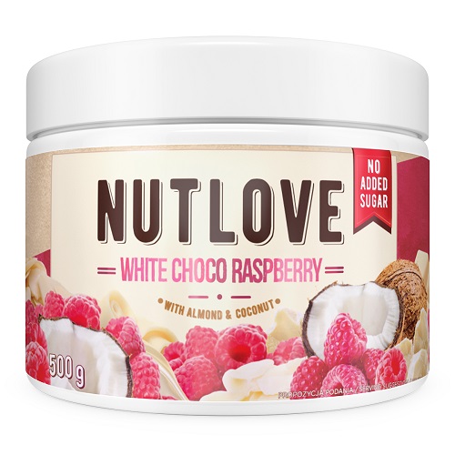 Allnutrition NUTLOVE White Choco Rasberry - 500 g - Healthy Food
