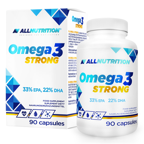 Allnutrition Omega 3 Strong - 90 Caps - Healthy Fats