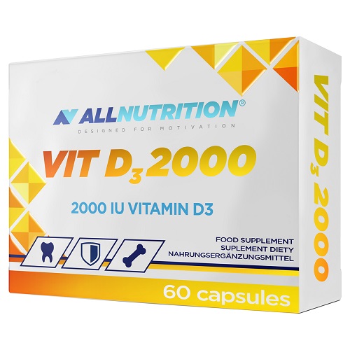 Allnutrition Vit D3 2000IU - 60 Caps - Vitamin D