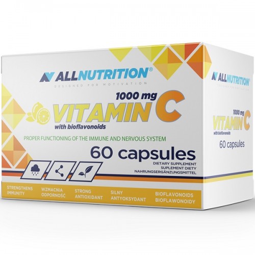 Allnutrition Vitamin C with Bioflavonoids - 60 Caps - Vitamin C