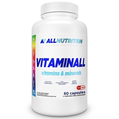 Allnutrition Vitaminall Vitamin & Minerals - 60 Caps - Multivitamins