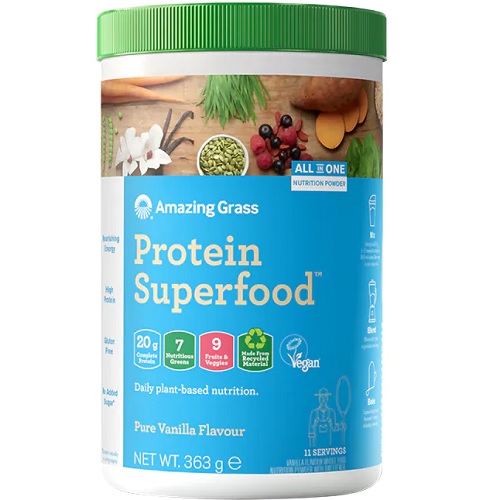 Amazing Grass Protein Superfood - 11 Servings Vanilla - Vegan Protein