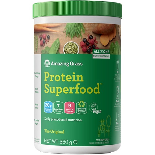 Amazing Grass Protein Superfood - 12 Servings The Original (Unflavoured) *BEST BEFORE 09/2023*