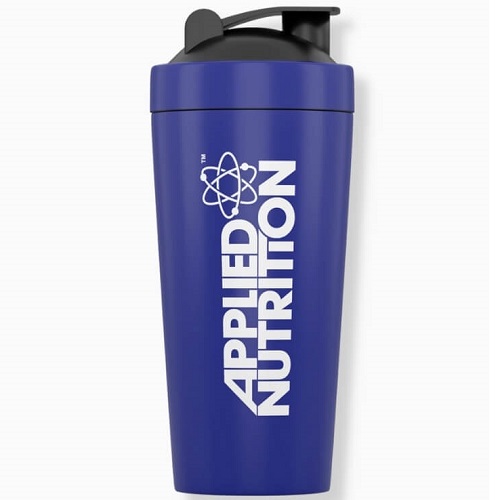 APPLIED NUTRITION STAINLESS STEEL SHAKER - 750 ml Blue - Accessories