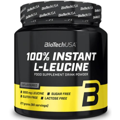Biotech Usa 100% Instant L-Leucine - 277 g Unflavoured