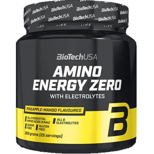BIOTECH USA AMINO ENERGY ZERO WITH ELECTROLYTES - 360 g - Amino Acids