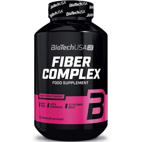 BIOTECH USA FIBER COMPLEX - 120 chewable tabs (fruit punch) Weight Loss Support
