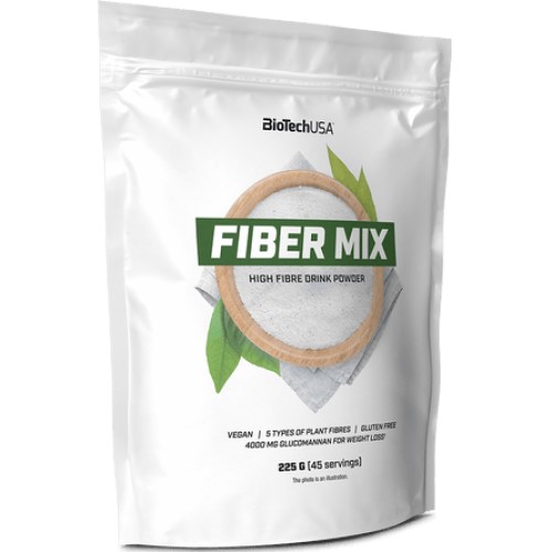 BIOTECH USA FIBER MIX - 225 g (45 servings) - Weight Loss Support