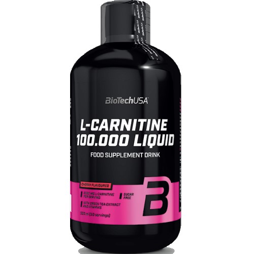 Biotech Usa L-Carnitine 100.000 Liquid - 500 ml - L-Carnitine