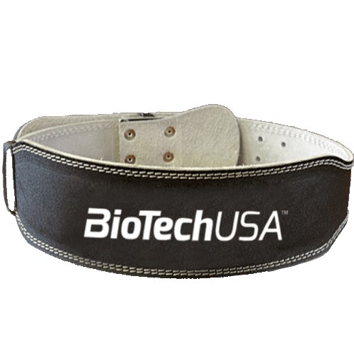 Biotech Usa Leather Lifting Belt - Black