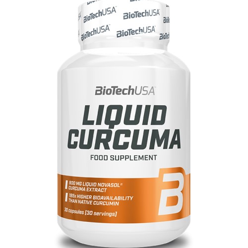 Biotech Usa Liquid Curcuma - 30 Caps - Bone & Joint Support