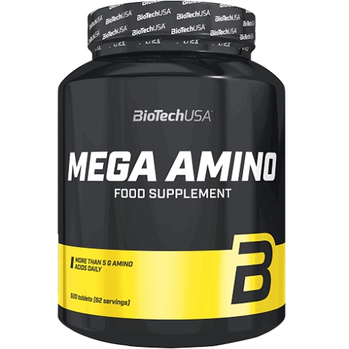 Biotech Usa Mega Amino - 500 Tabs - Amino Acids & BCAA
