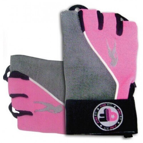 Biotech Usa Pink Fit Gloves - Grey Pink