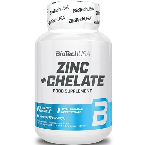 Biotech Usa Zinc + Chelate - 60 Tabs