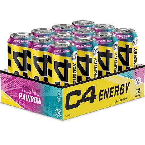 CELLUCOR C4 ENERGY - 500 ml - (4 Cans) - Pre Workout