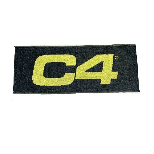 Cellucor C4 Towel - 50x100 cm - Black/Yellow