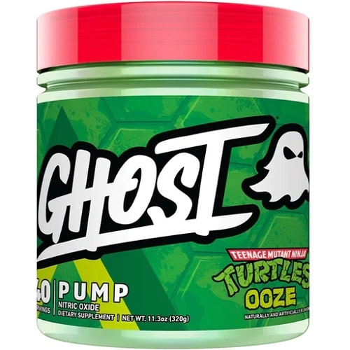 GHOST LIFESTYLE PUMP X TMNT - 40 servings Ooze (Rainbow Sherbet) Flavour