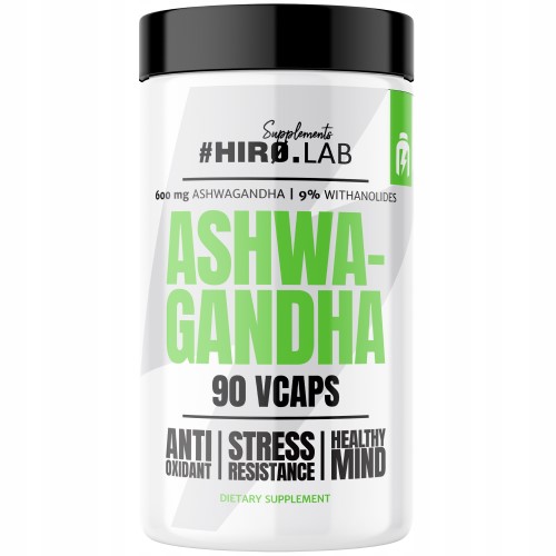 Hiro Lab Ashwagandha 600 mg - 90 Veg Caps