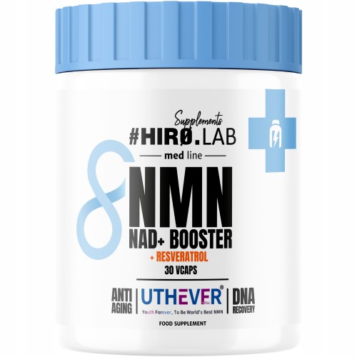 Hiro Lab NMN NAD+ Booster + Resveratrol - 30 Veg Caps
