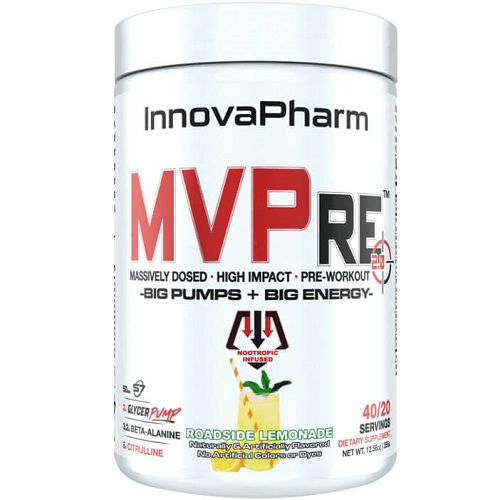 InnovaPharm MVPre 2.0 - 40/20 Servings - Pre Workout - Stimulants