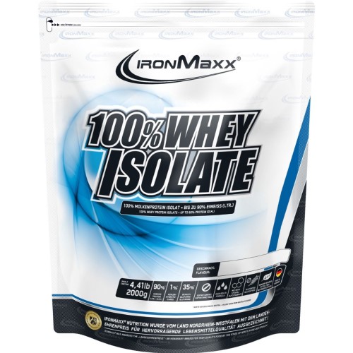 IRONMAXX 100% WHEY ISOLATE - 2000 g  - Protein Powder