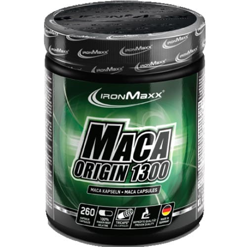IronMaxx Maca Origin 1300 - 260 Caps - Hormone Support