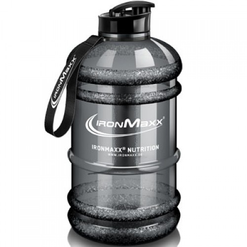 IronMaxx Water Bottle - 2200 ml - Gunsmoke