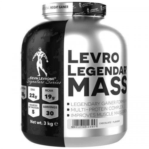 Kevin Levrone Levro Legendary Mass - 3000 g - Muscle & Mass Gainers