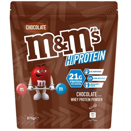 M&M's HI PROTEIN POWDER - 875 g chocolate
