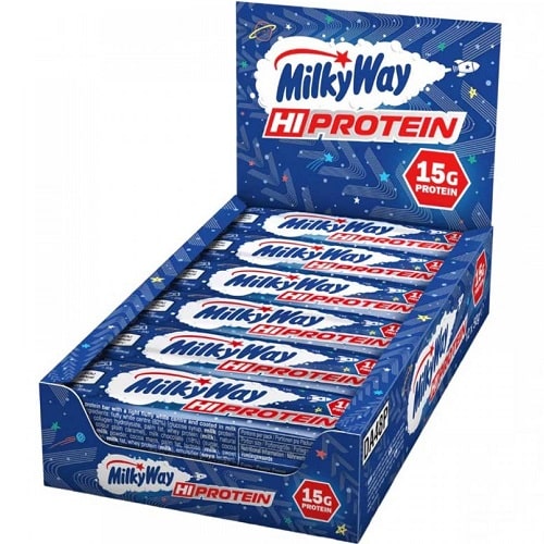 MILKY WAY HI-PROTEIN BAR - 50 g (box of 12) - Healthy Snacks