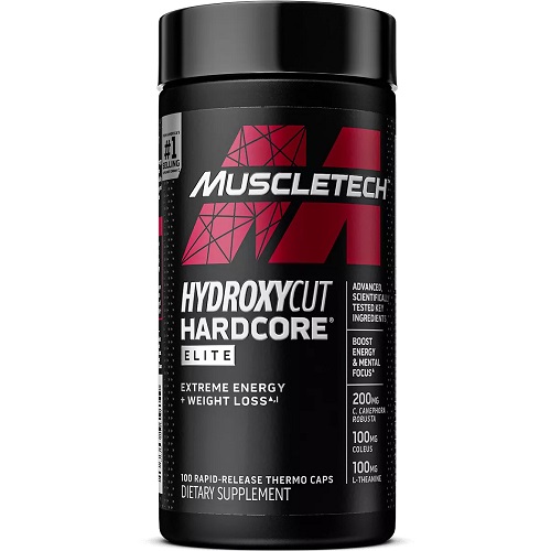 MUSCLETECH HYDROXYCUT HARDCORE ELITE - 110 caps - Weight Loss Support