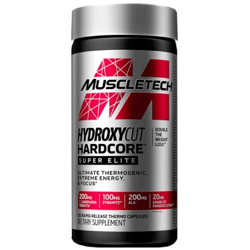 MuscleTech Hydroxycut Hardcore Super Elite - 100 Caps - Weight Loss Support