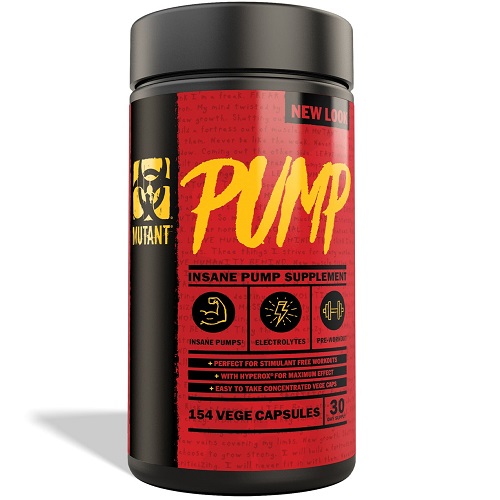 Mutant Pump - 154 Veg Caps - Pre Workout