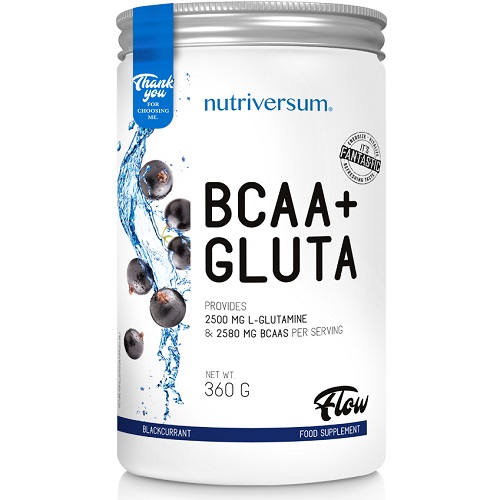 Nutriversum BCAA + Gluta - 360 g - Amino Acids & BCAA