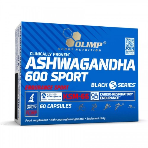 Olimp Ashwagandha 600 Sport Edition - 60 Caps - Vitamins & Minerals