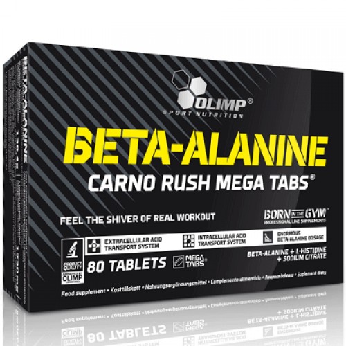 Olimp Beta-Alanine Carno Rush Mega Tabs - 80 Tabs