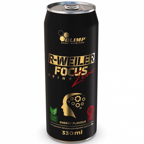 Olimp R-Weiler Focus Drink Zero - 330 ml - (4 Cans)