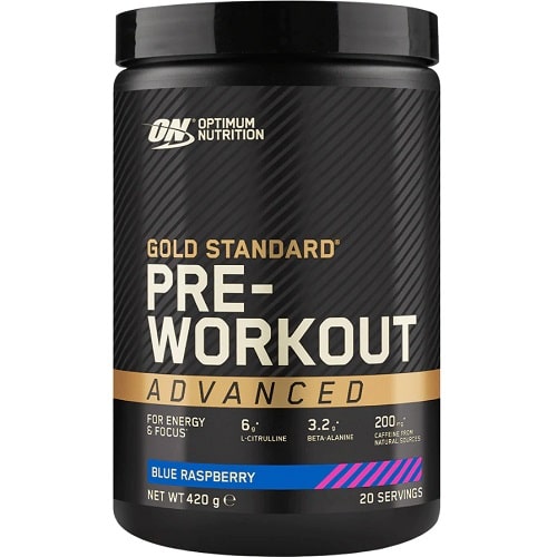 OPTIMUM NUTRITION GOLD STANDARD PRE-WORKOUT ADVANCED - 20 servings - Nitric Oxide Booster