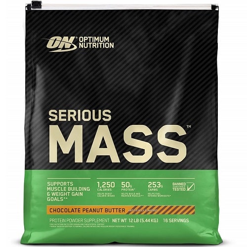 Optimum Nutrition Serious Mass - 5450 g - Muscle & Mass Gainers