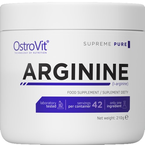 OstroVit Arginine - 210 g Unflavoured - Amino Acids & BCAA