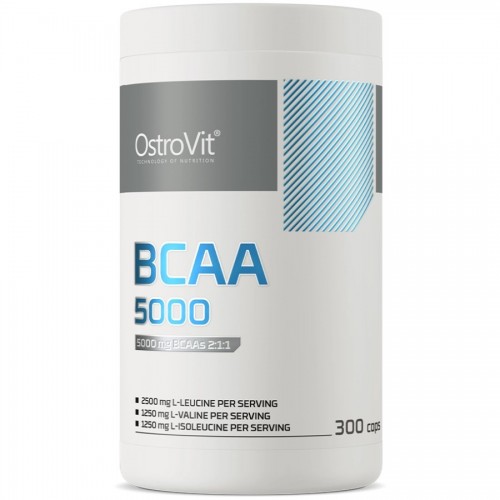 OstroVit BCAA 5000 - 300 Caps - Amino Acids & BCAA