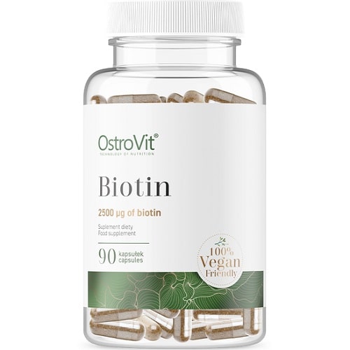 OstroVit Biotin Vege - 90 Caps